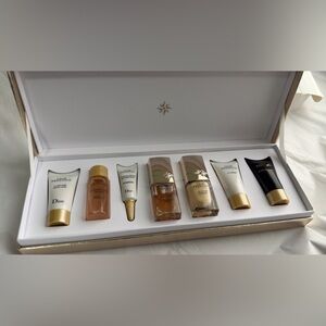 New Dior Prestige Luxurious 7-piece set Gold Piano Mini deluxe samples.